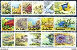 Definitiva. Fauna Marina 1985. - Barbados (1966-...)