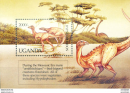 Fauna. Dinosauri 1992. - Ouganda (1962-...)