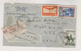 ARGENTINA  BUENOS AIRES 1941 Registered  Airmail  Cover To UNITED STATES - Cartas & Documentos