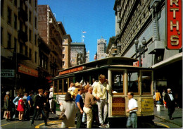 6-4-2024 (1 Z 12) USA - San Francosco Cable Car (Tramway) - San Francisco