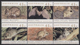 Australien 1992 Gefährdete Tiere 1273/78 ZD Postfrisch - Ungebraucht