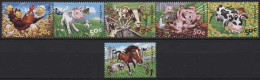 Australien 2005 Farmtiere 2492/97 ZD Postfrisch - Mint Stamps