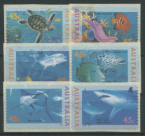 Australien 1995 Unterwasserwelt Fische Hai Schildkröte 1517/22 Postfrisch - Nuovi