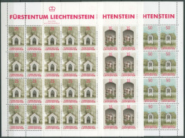 Liechtenstein 1988 Bildstöcke Bogensatz 951/53 Postfrisch (C16238) - Blocs & Feuillets