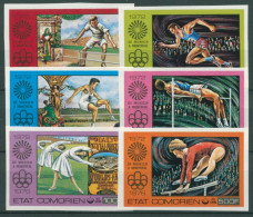 Komoren 1976 Olymp. Sommerspiele Montreal Hochsprung Turnen 275/80 B Postfrisch - Comores (1975-...)