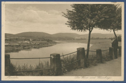 Rinteln Partie An Der Weser, Gelaufen 1930 (AK1953) - Rinteln