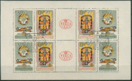 Tschechoslowakei 1962 PRAGA'62 Kleinbogen 1355/56 K Gestempelt (C91919) - Blocks & Sheetlets
