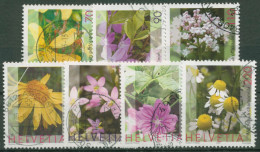 Schweiz 2003 Pflanzen Heilpflanzen 1820/26 Gestempelt - Gebraucht