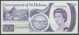 St. Helena 50 Pence 1979, KM 5 A Kassenfrisch (K352) - Sainte-Hélène
