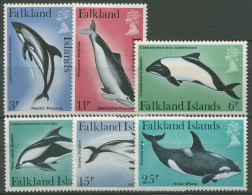 Falkland-Inseln 1980 Delphine Schwertwal 295/00 Postfrisch - Falkland
