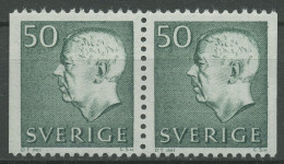 Schweden 1968 König Gustav VI. Adolf 598 Dl/Dr Paar Postfrisch - Nuovi