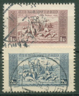 Tschechoslowakei 1934 100 Jahre Nationalhymne 330/31 X Gestempelt - Oblitérés