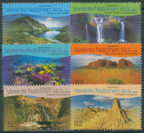 UNO Wien 1999 UNESCO Australien Nationalparks Tasmanien Riff 281/86 Postfrisch - Ungebraucht
