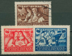 Tschechoslowakei 1946 Slowaken In Ungarn 505/07 Gestempelt - Used Stamps