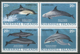 Marshall-Inseln 1984 AUSIPEX Delphine 19/22 ZD Postfrisch - Marshall Islands