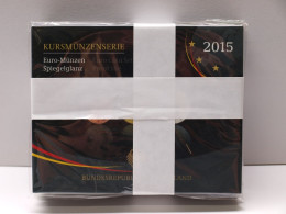 Bund 2015 5x KMS A D F G J Mit 2€ "Hessen" Im Blister PP (KMS007 - Autres & Non Classés