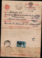 RUSSIA 1944 LETTER SENT IN 26/5/44 FROM ROSTOV TO MOSCOW MOVED CENSORSHIP VF!! - Cartas & Documentos