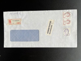 NETHERLANDS 1995 REGISTERED LETTER MAASBRACHT 06-12-1995 NEDERLAND AANGETEKEND - Covers & Documents