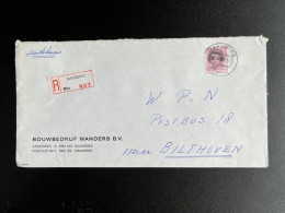 NETHERLANDS 1983 REGISTERED LETTER MAASBREE TO BILTHOVEN 10-02-1983 NEDERLAND AANGETEKEND - Storia Postale