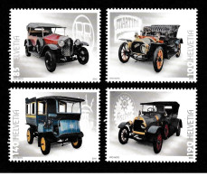 Switzerland 2015 - Swiss Automobiles Stamp Set Mnh** - Neufs