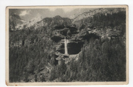 1950? YUGOSLAVIA,SLOVENIA,PERICNIK WATERFALL,POSTCARD,USED - Yougoslavie