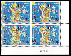 Mayotte Coin Daté YT 259 Mayotte 101ème Département Carte Map Dessin D'enfants Children's Drawing - Nuevos