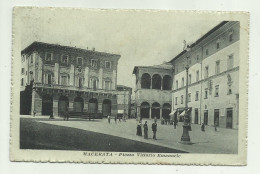 MACERATA - PIAZZA VITTORIO EMANUELE 1918 - VIAGGIATA FP - Macerata