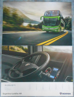 Calendar: Scania 2018 - Tamaño Grande : 2001-...