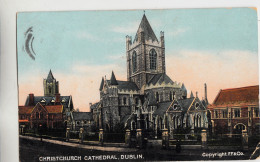 DB03. Vintage Postcard.  Christchurch Cathedral, Dublin. - Dublin