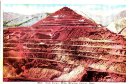 DB91. Vintage US Postcard.  Utah Cooper Mine, Bingham Canyon, Utah. - Other & Unclassified