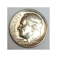 ETATS UNIS - KM 195a - 1 DIME 1984 P - Philadelphie - FRANKLIN ROOSEVELT - TTB/SUP - 1946-...: Roosevelt