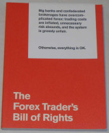 The Forex Trader's Bill Of Rights - Like New - Economics