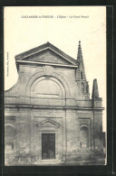 CPA Coulanges-la-Vineuse, L`Église, Le Grand Portail, L'Église  - Coulanges La Vineuse