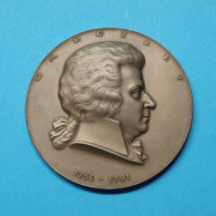 Bronzemedaille Wolfgang A. Mozart (M3539 - Ohne Zuordnung