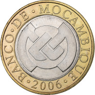 Mozambique, 10 Meticais, 2006, Bimétallique, FDC, KM:140 - Mosambik