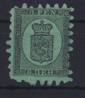 Finnland 6 B X Gestempelt 8 Penni Freimarke Wappen Kat.-Wert 320,00 - Aland