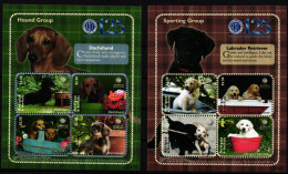 Antigua Und Barbuda 4659-4666 Postfrisch Kleinbogensatz / Hunde #KC643 - Antigua Und Barbuda (1981-...)