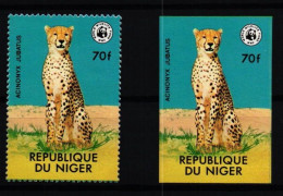 Niger 635 A Und B Postfrisch Wildtiere #KC580 - Níger (1960-...)