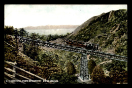 BRESIL - RIO DE JANEIRO - E.F. CORCODAVO PONTE DO SILVESTRE - CHEMIN DE FER - Rio De Janeiro