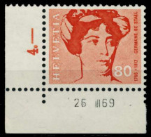 SCHWEIZ 1969 Nr 910 Postfrisch ECKE-ULI X84E416 - Nuovi