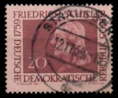 DDR 1959 Nr 734 Zentrisch Gestempelt X8B8BD2 - Gebraucht