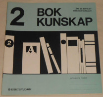 Bokkunskap - Häfte 2 Av Åke W. Edfeldt & Ragnar Schulze; Från 80-talet - Scandinavian Languages