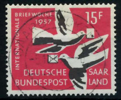 SAAR OPD 1957 Nr 408 Zentrisch Gestempelt X79C8C6 - Used Stamps