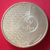 PORTUGAL 8 Euro "Euro 2004 - Football Is Fairplay" 2003 UNC (argent/silver 500/1000) - Portugal