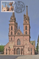 Switzerland 2019 - 1000 Years Basel Cathedral Carte Maximum - Maximumkarten (MC)