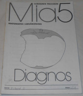 Mia5 Matematik I Användning Diagnos Av Lundgren & Paulsson; Från 80-talet - Scandinavian Languages