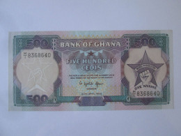 Ghana 500 Cedis 1989 UNC Banknote,see Pictures - Ghana