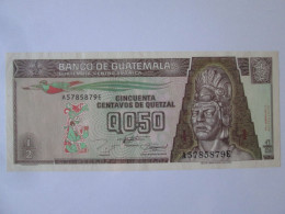 Guatemala 0.50 Quetzal 1994 Banknote AUNC - Guatemala