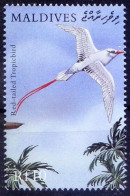 Maldives 2000 MNH, Birds, Red Tailed Tropicbird - Palmípedos Marinos