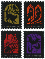 Etats-Unis / United States (Scott No.5420-23 - Spooky Silhouette) (o) Set Of 4 - Gebruikt